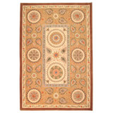 Via Como - 'Two Flowers' Rug - Size 6'7" X 9'10"