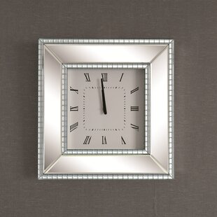 Glass Wall Clock