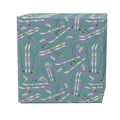 Cotton Twill No Pattern Square Napkin