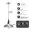 Barkbridge 1 - Light Chrome Single Pendant-1021426638