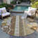 Machine Washable Indoor/Outdoor Chantille ACN1015 Brown Rug
