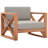 Anguilla Teak Patio Chair with Cushions-86506435