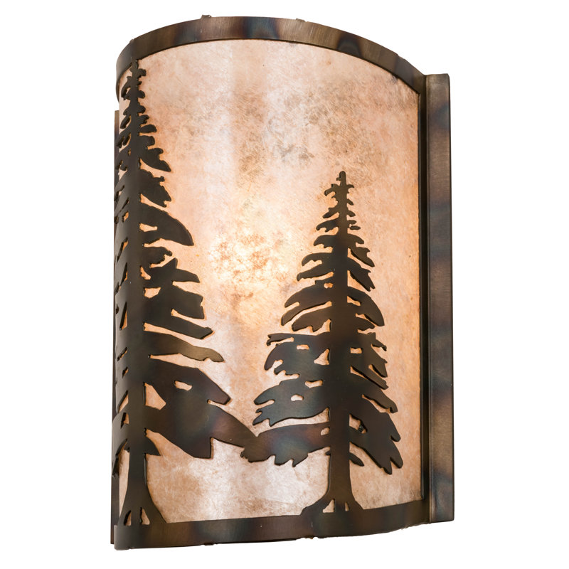 Caitlynn Flush Mounted Sconce, Silver