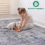 Tapis abstrait élégant et résistant aux taches-1817511193
