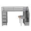 Lit mezzanine simple avec tiroirs Jalayshia Kids-1486006396