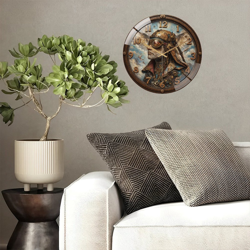 Horloge murale Steampunk