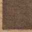 Tapis lavable brun uni moderne à poils longs-1270276361-1270276362