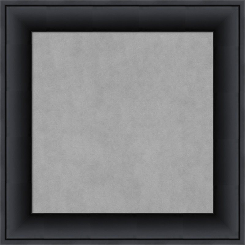 Tableau d'organisation magnétique noir Nero, H 15 po x l 15 po
