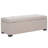 Maiden Linen Upholstered Storage Bench