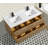 San Diego 55'' Double Bathroom Vanity with Engineered Stone Top-906221439-906221434