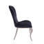 Chaise d'appoint rembourrée en tissu Karlen