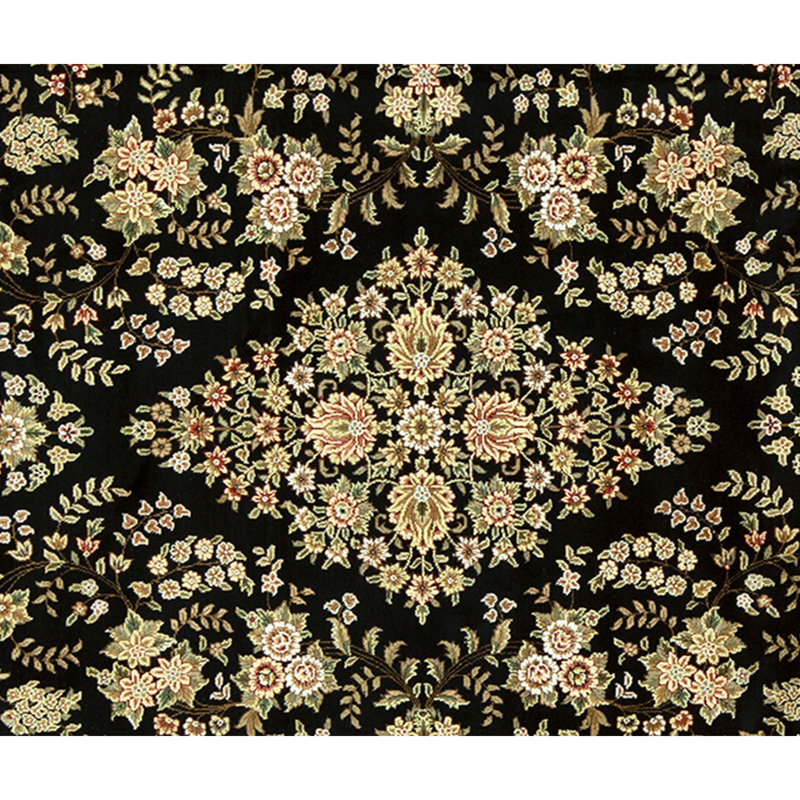 Handmade Silk and Wool Area Rug
