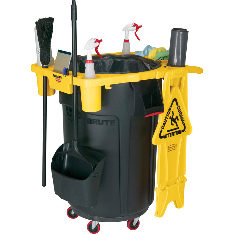 Porte-rebord en brute, jaune