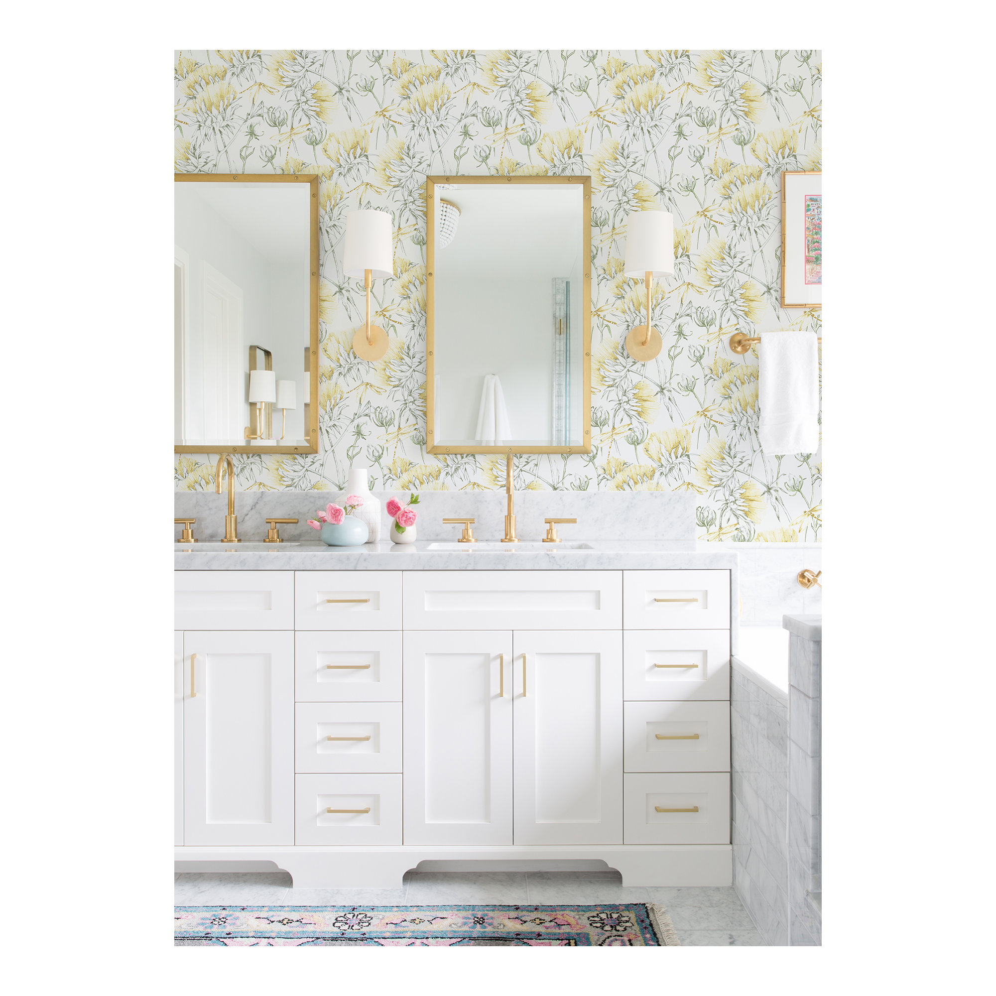 Animal Print Wallpaper, Gold