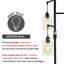 Lampe sur pied à branches 64,21 po Powelton