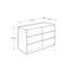 120 cm W Chest of 6 Drawers-89967362