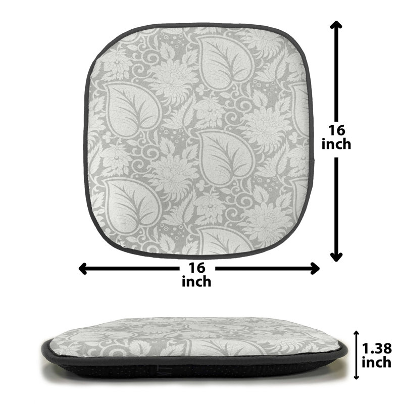 Outdoor 1.38'' Dining Chair Seat Cushion