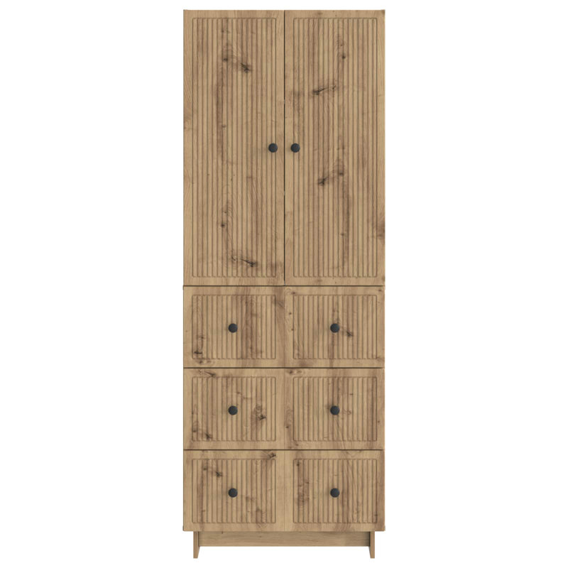 Storage Cabinet, Artisan Oak