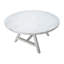 Agno 56" Pine Solid Wood Trestle Dining Table