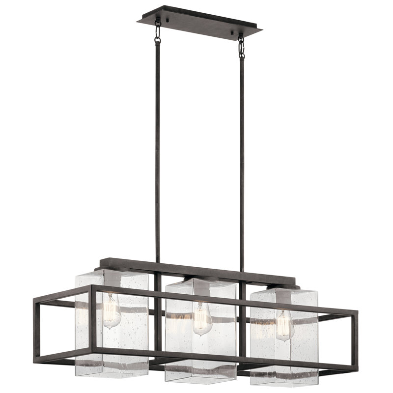 Hafley 3 - Light Outdoor Chandelier