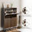 Walnut Hidden Shoe Cabinet