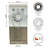 13.25"H Meagan Brown Brushed Metal Farmhouse Outdoor Wall Sconce