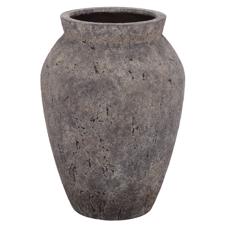 Grand pot à fleurs Bolton, 20,9 x 20,9 x 29,1, Brun antique