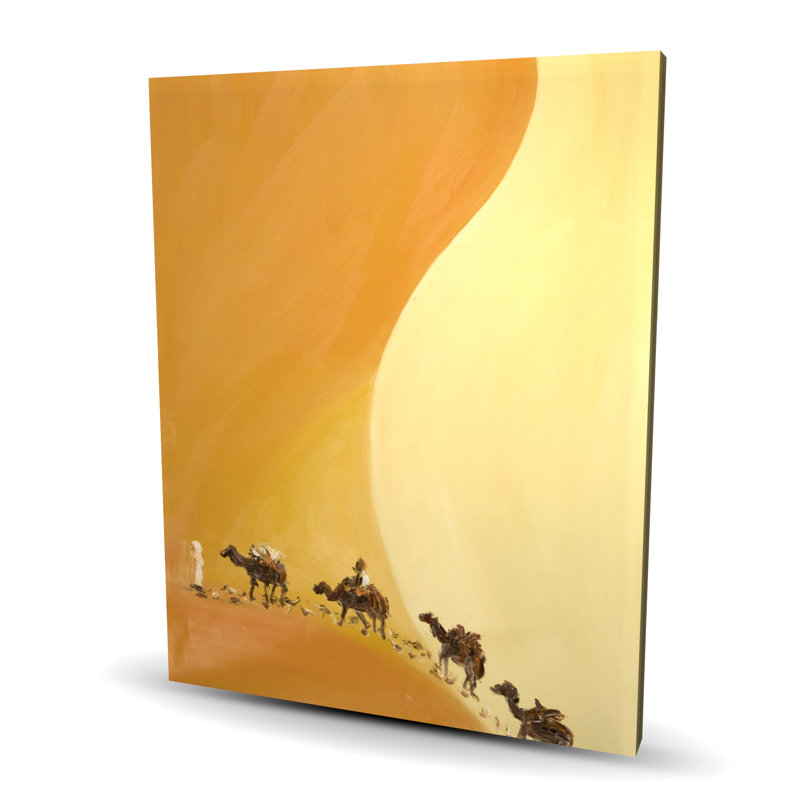 Art contemporain sur toile Sahara