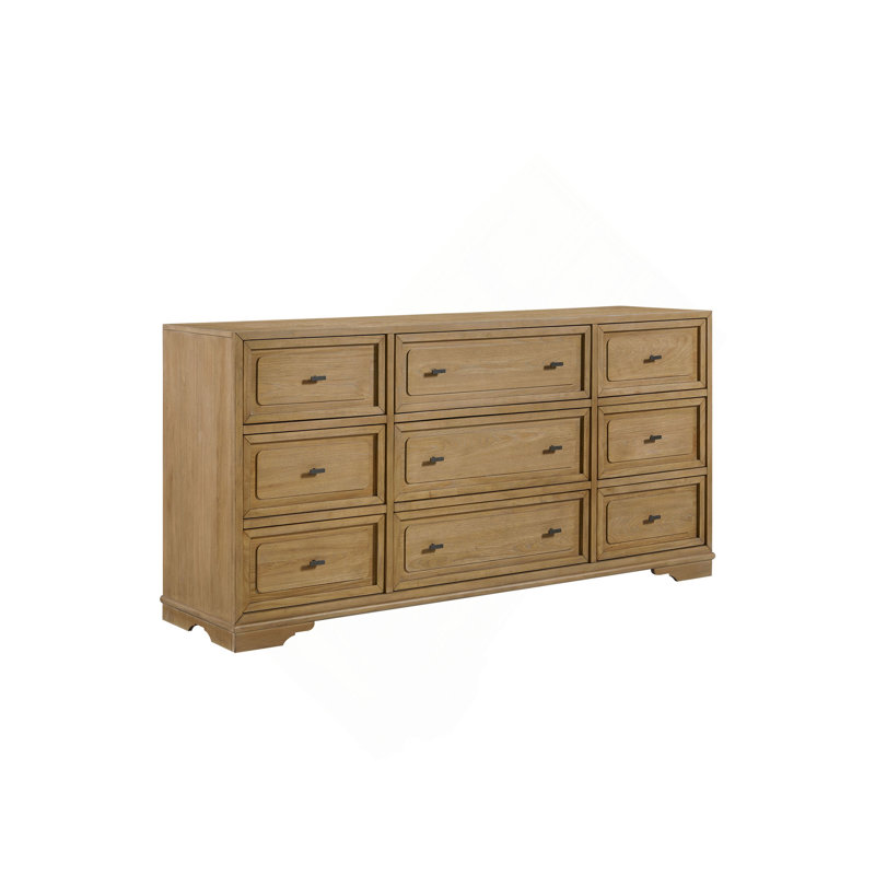 Commode Hickory - Noix de cajou, Tanné