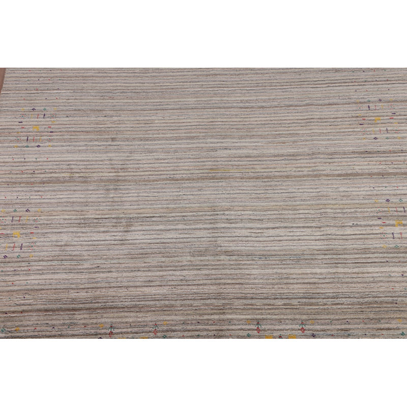 Tapis terre Gabbeh 8 x 8