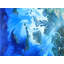Vue par satellite des îles Mergui, impression encadrée de vagues bleues-1666238579-1666238578
