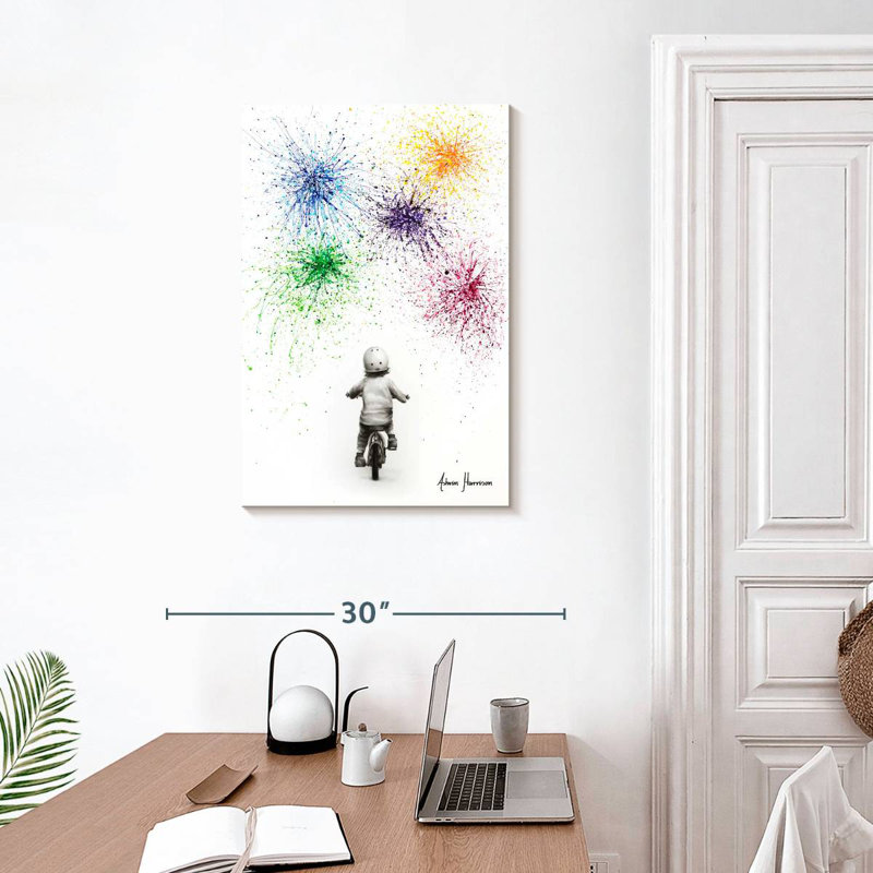 A Brighter Future, 30" H x 20" W