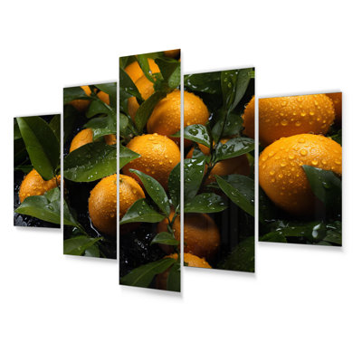 Modern Food & Beverage Wall Decor on Metal