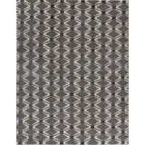 Geometric Area Rug in Brown