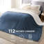 Couverture polaire sherpa Bedsure GentleSoft, format California King, épaisse et confortable pour l'hiver et l'automne, douce et moelleuse, idéale pour le canapé et le lit.-105504621-105504648
