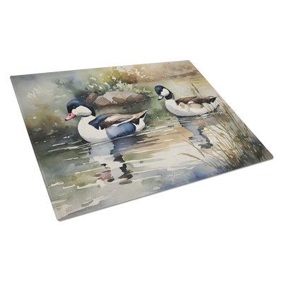 Planche à découper en verre Bufflehead