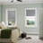 Zebra Blinds Window Dual Layer Roller Shades, Corded Horizontal Blind, Bedroom, Privacy, 72" Length-293182155-293182138