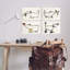 «Happy Doodle Animals», ensemble de 4 plaques murales par June Erica Vess-1037030372