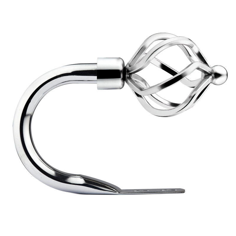 Abeer 20cm Curtain Holdback, Chrome