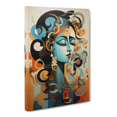 Indian Woman Dadaism No.2 - No Frame Print