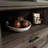 File Credenza With Adjustable Shelf, Brown Finish