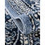 Tapis géométrique bleu / ivoire / bleu marine / bleu clair Hartle-20627877
