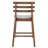 Hartz Solid Wood Counter Stools – Set of 2 Upholstered Fabric Seat & Open Back, Mid‑Century Modern-1692401150