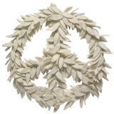 Peace 14" Wool Wreath