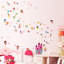 Décalcomanie murale ange castle et alphabet