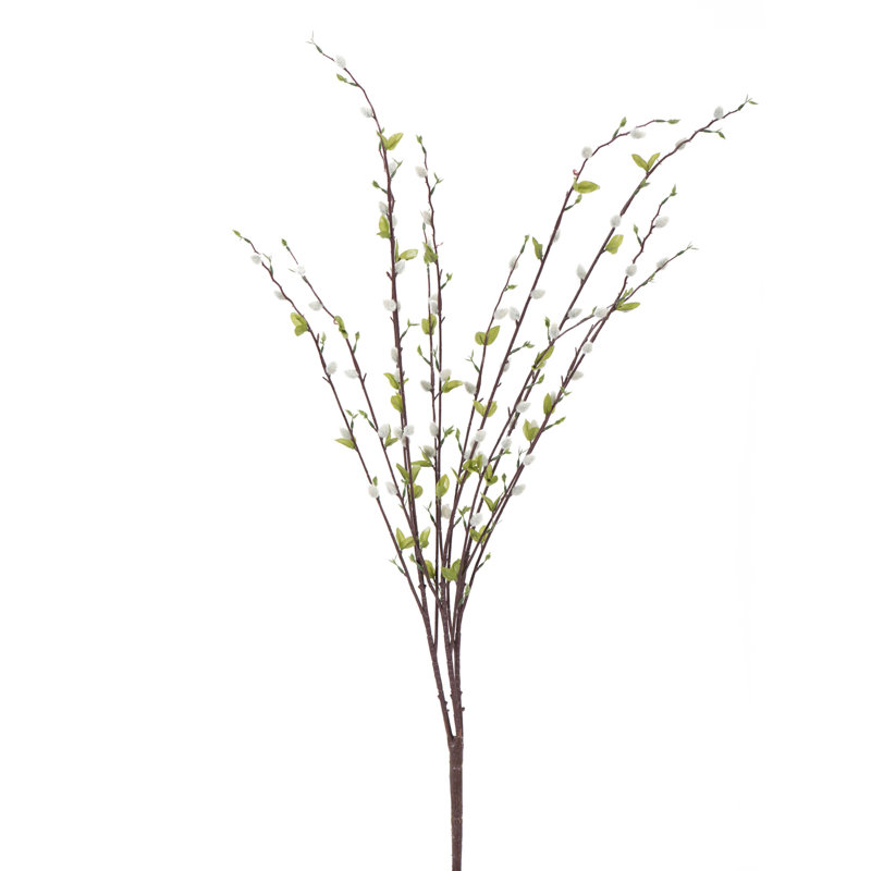Saule gris artificiel 36 po 36 po