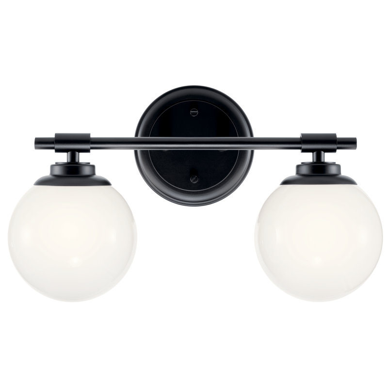Thorman 2 - Light Dimmable Vanity Light, Black