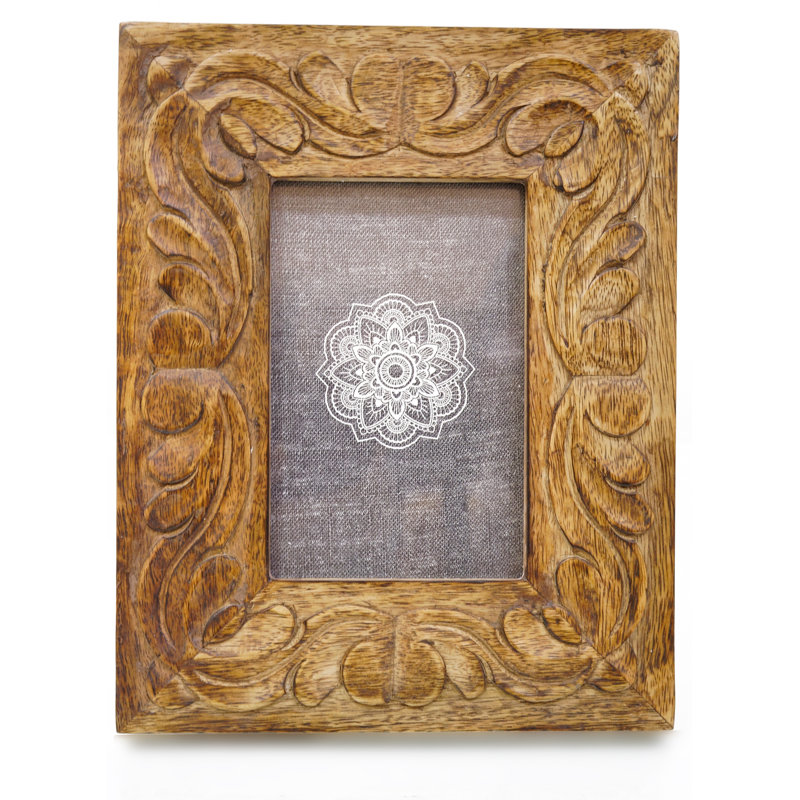 Wood Beveled Picture Frame