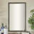Metal Wall Mirror with Beaded Detailing-72058574