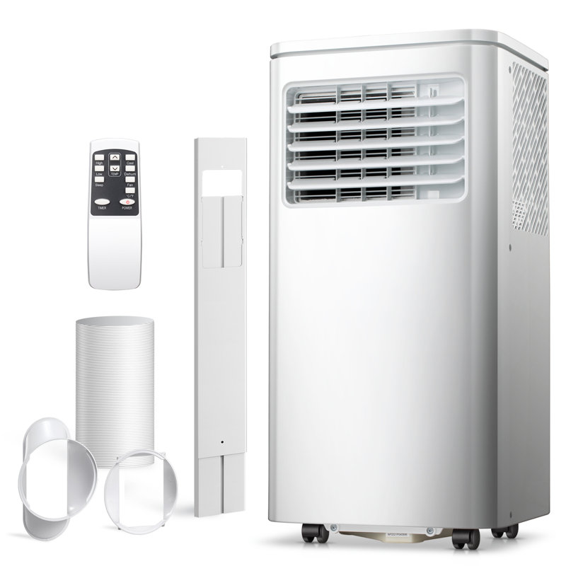 Electactic 8000 Btu Portable Air Conditioners, Wifi/App Control,4 Modes Portable Ac Unit With Fast Cooling/Energy Efficient/Remote/24Hrs Timer For Bedroom/Dorms/Indoor Rooms